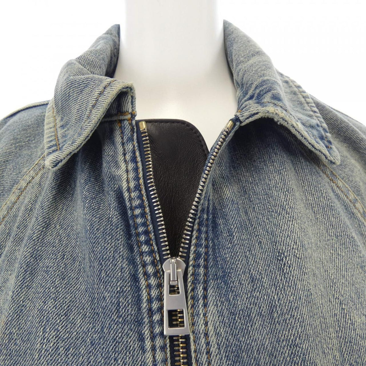 Loewe Balloon Jacket Anagram Denim — view 6