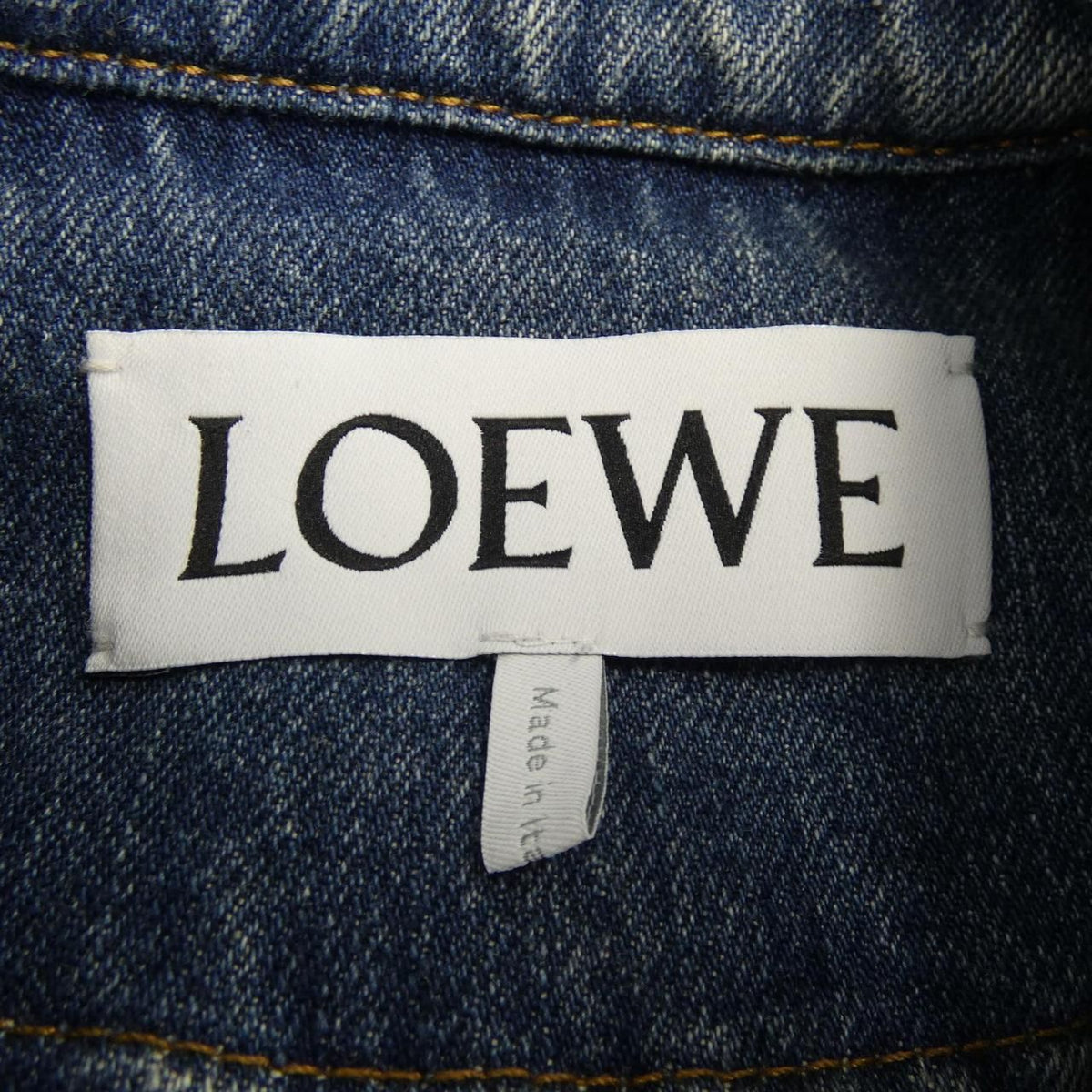 Loewe Balloon Jacket Anagram Denim — view 5