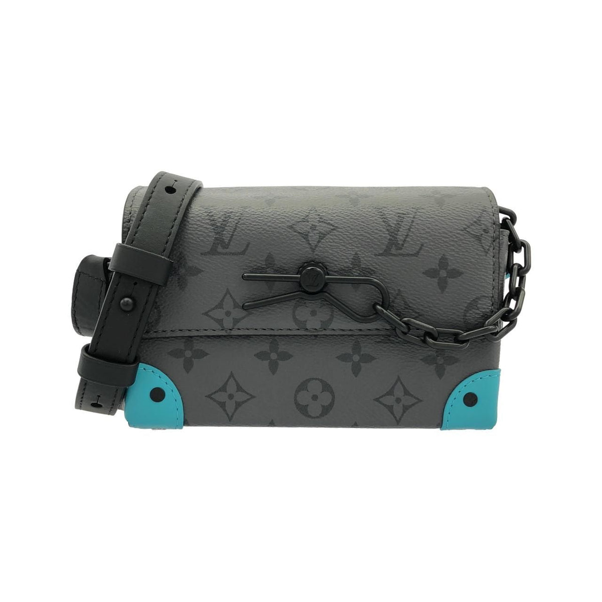 Louis Vuitton Monogram Eclipse Reverse Steamer Wearable Wallet M Shoulder Bag