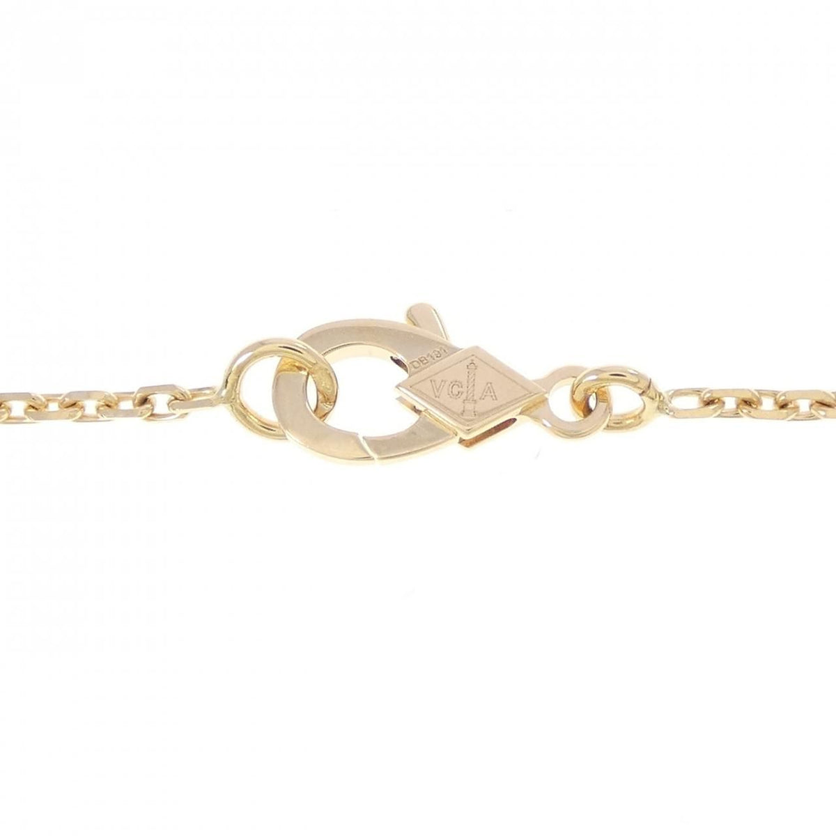 Van Cleef & Arpels Lucky Alhambra Papillon Necklace — view 4