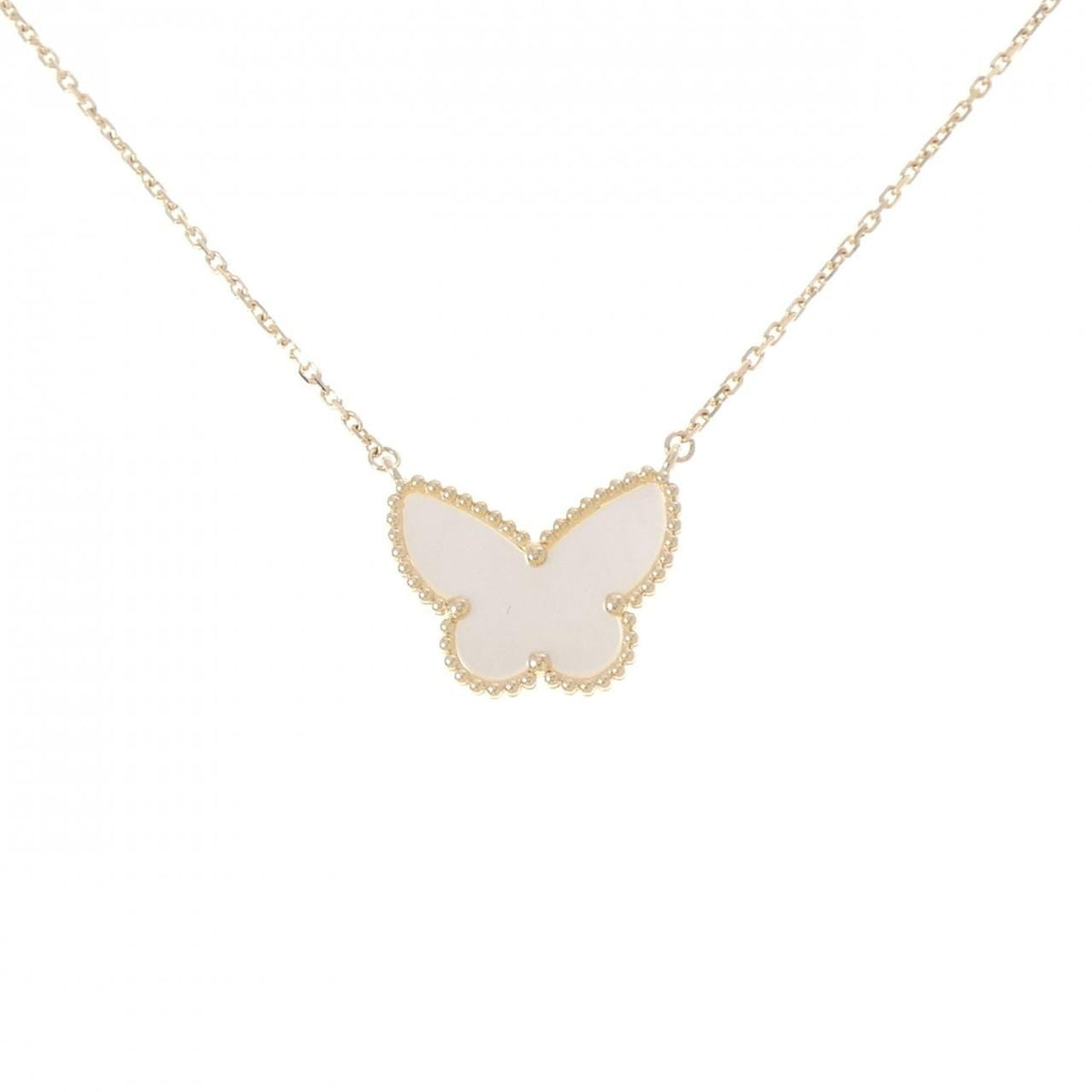 Van Cleef & Arpels Lucky Alhambra Papillon Necklace