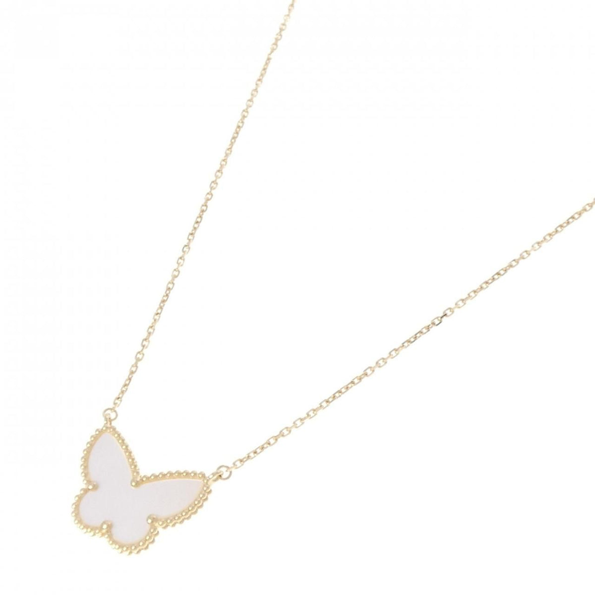Van Cleef & Arpels Lucky Alhambra Papillon Necklace — view 2