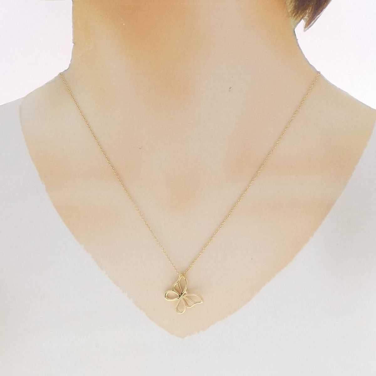Tiffany & Co Butterfly Necklace — view 6