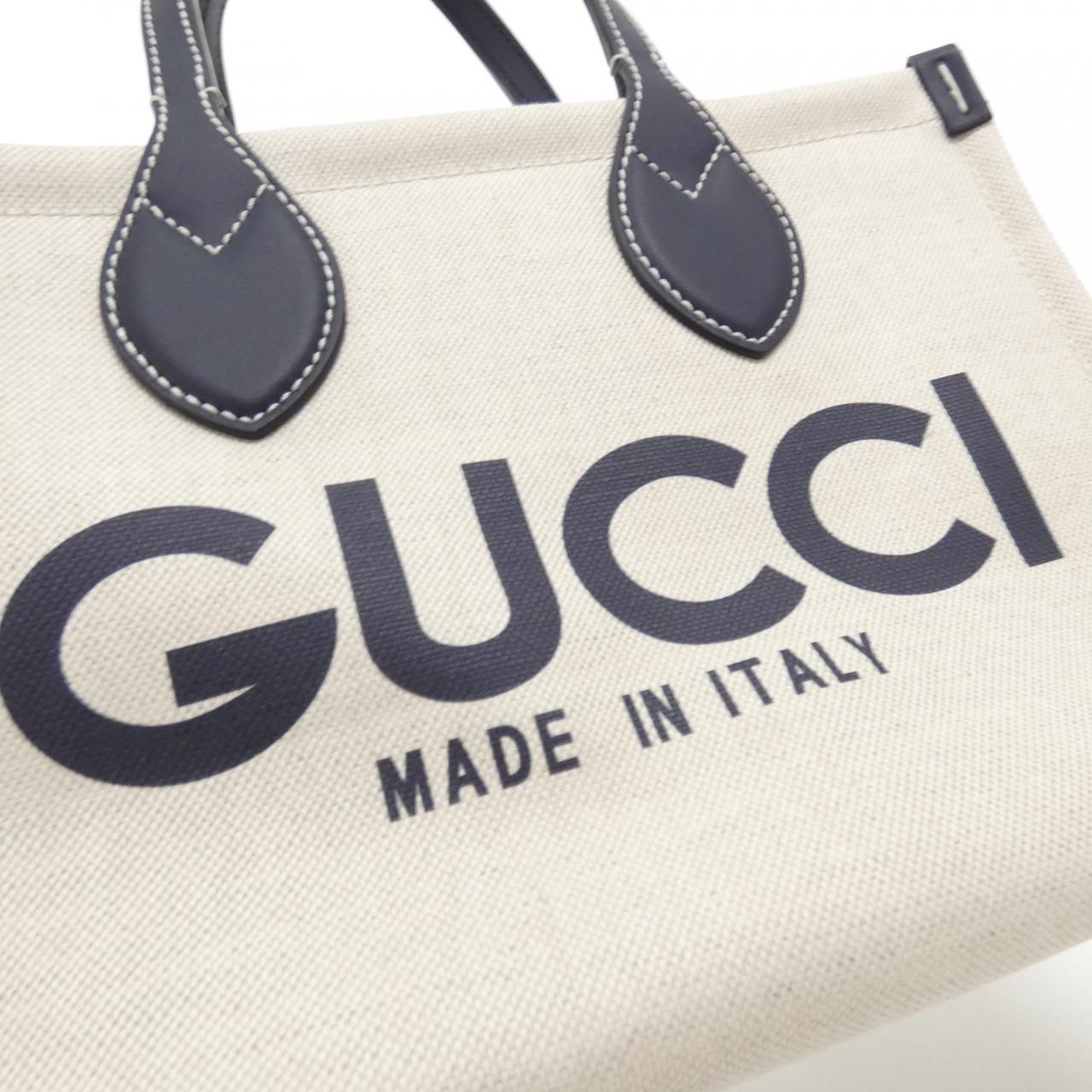 Gucci Facvw Bag Handbag Beige — view 4