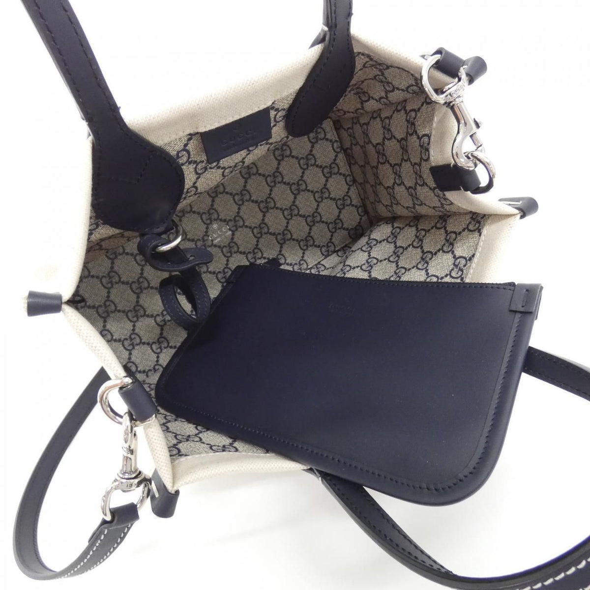 Gucci Facvw Bag Handbag Beige — view 6