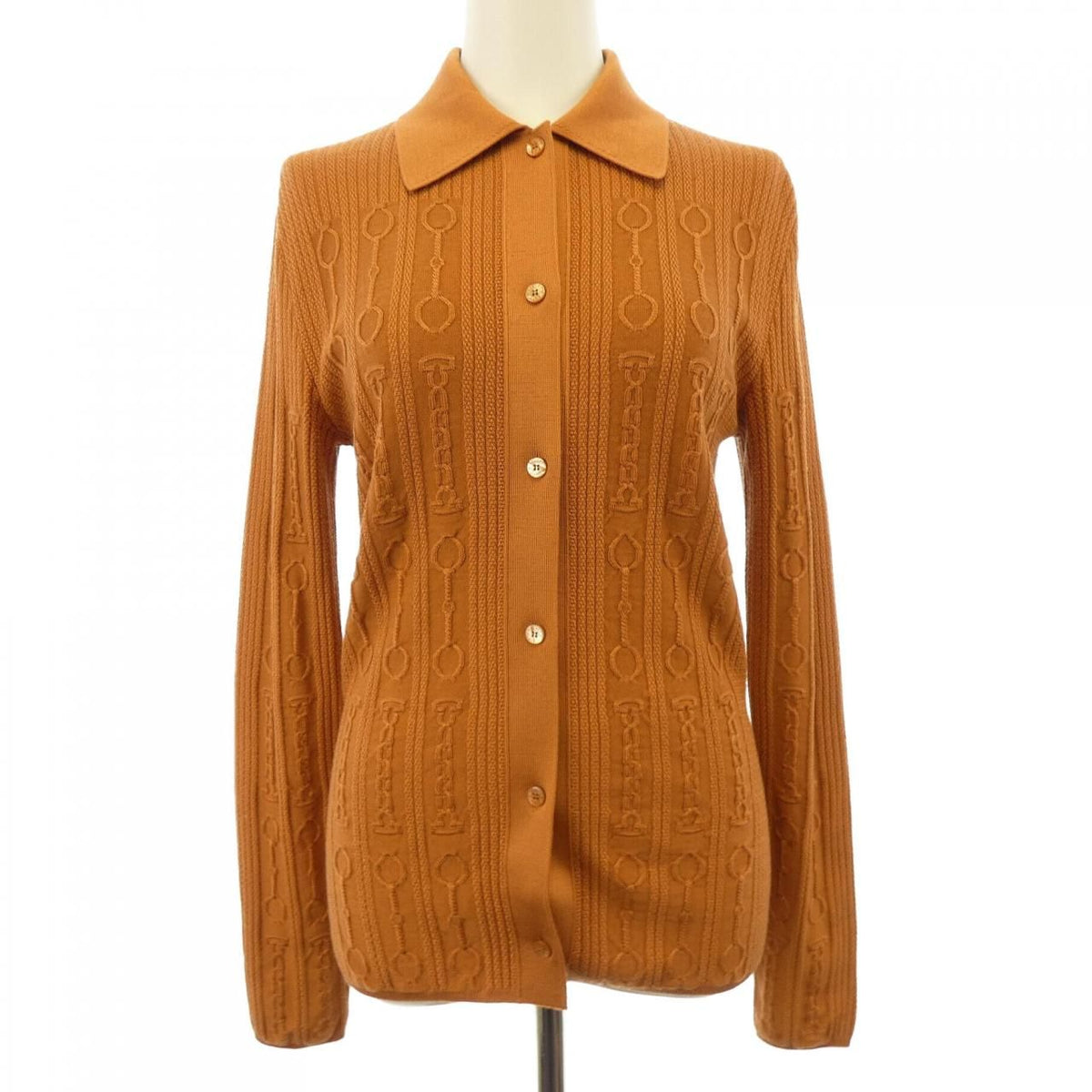 Hermes Shirt Cardigan Effet Kaleidoscope