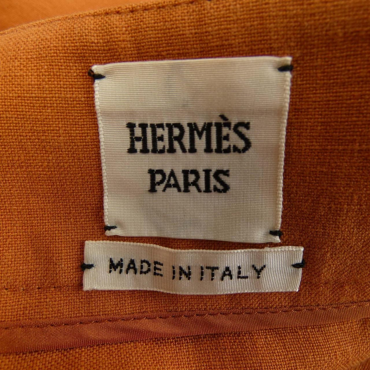 Hermes Skirt Orange — view 4