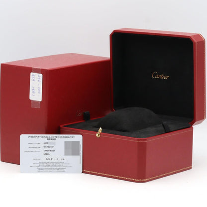 Cartier Tank Must de Cartier SM Wsta SS Quartz Watch — view 8