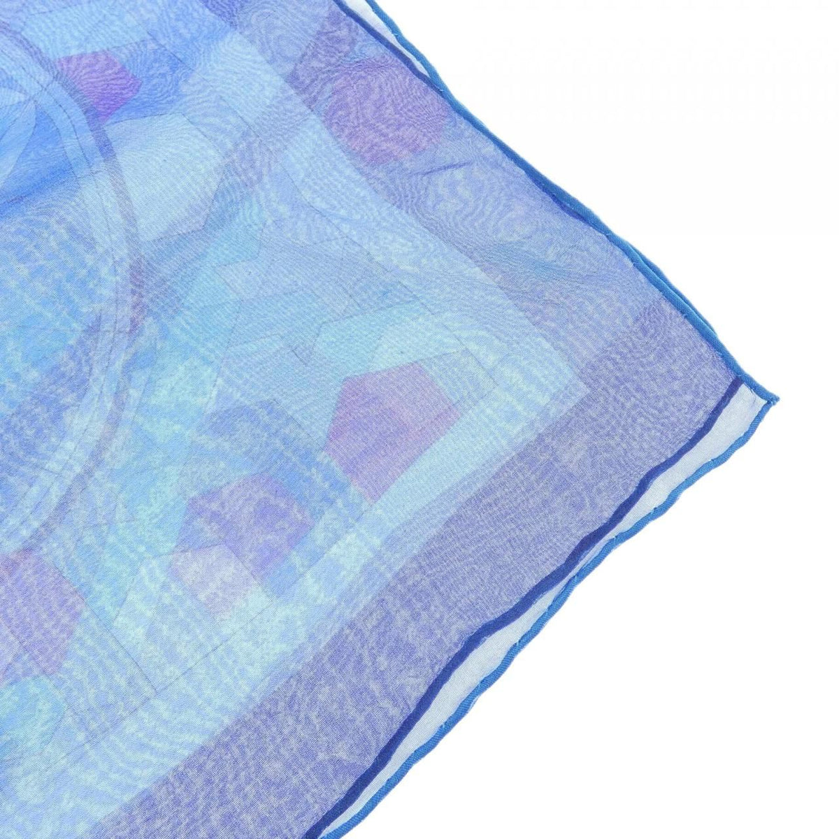 Hermes Stole Scarf Blue — view 2