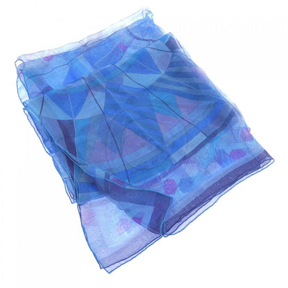 Hermes Stole Scarf Blue