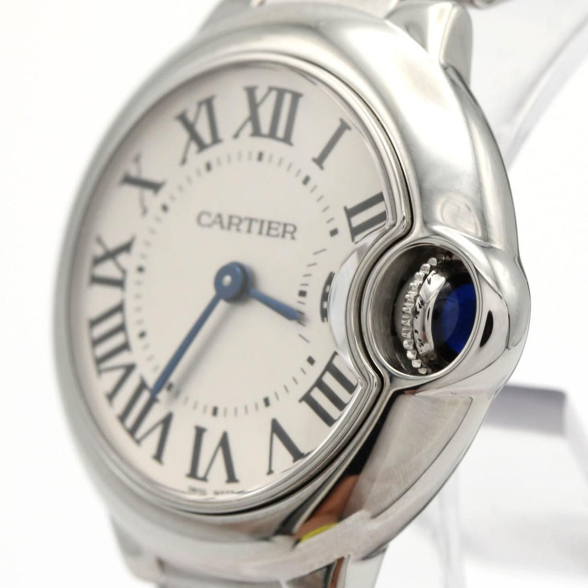 Cartier Baron Blue SM Quartz Watch — view 3