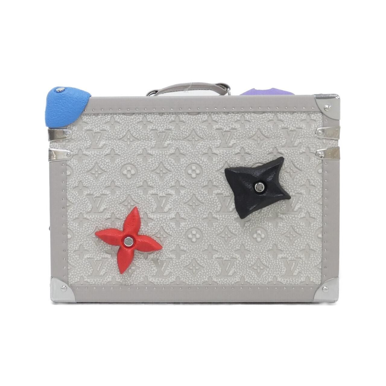 Louis Vuitton Taurillon Monogram Tool Box Trunk Boulder Sling Bag — view 2