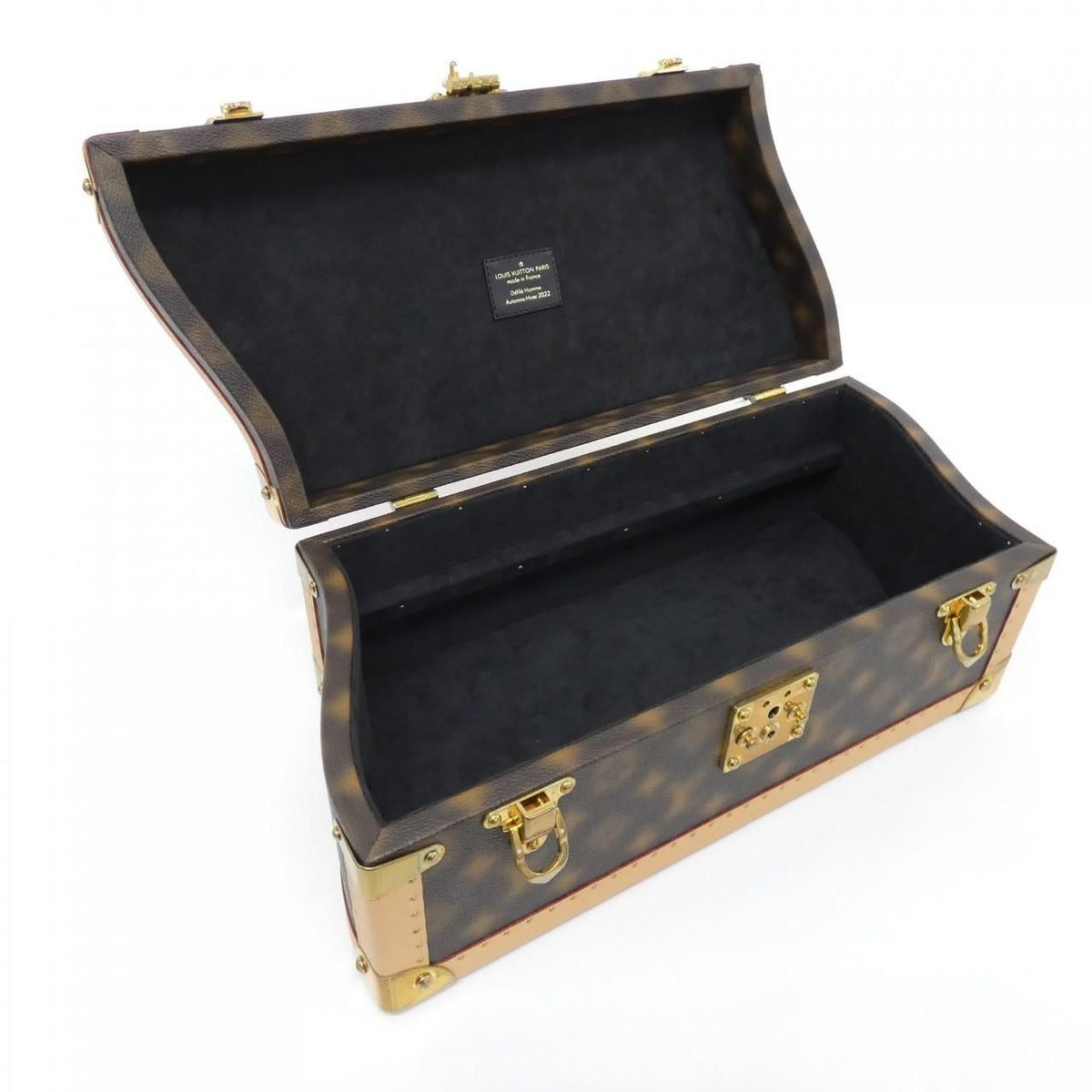 Louis Vuitton This Is Not Monogram Trunk Coffret Bag — view 8