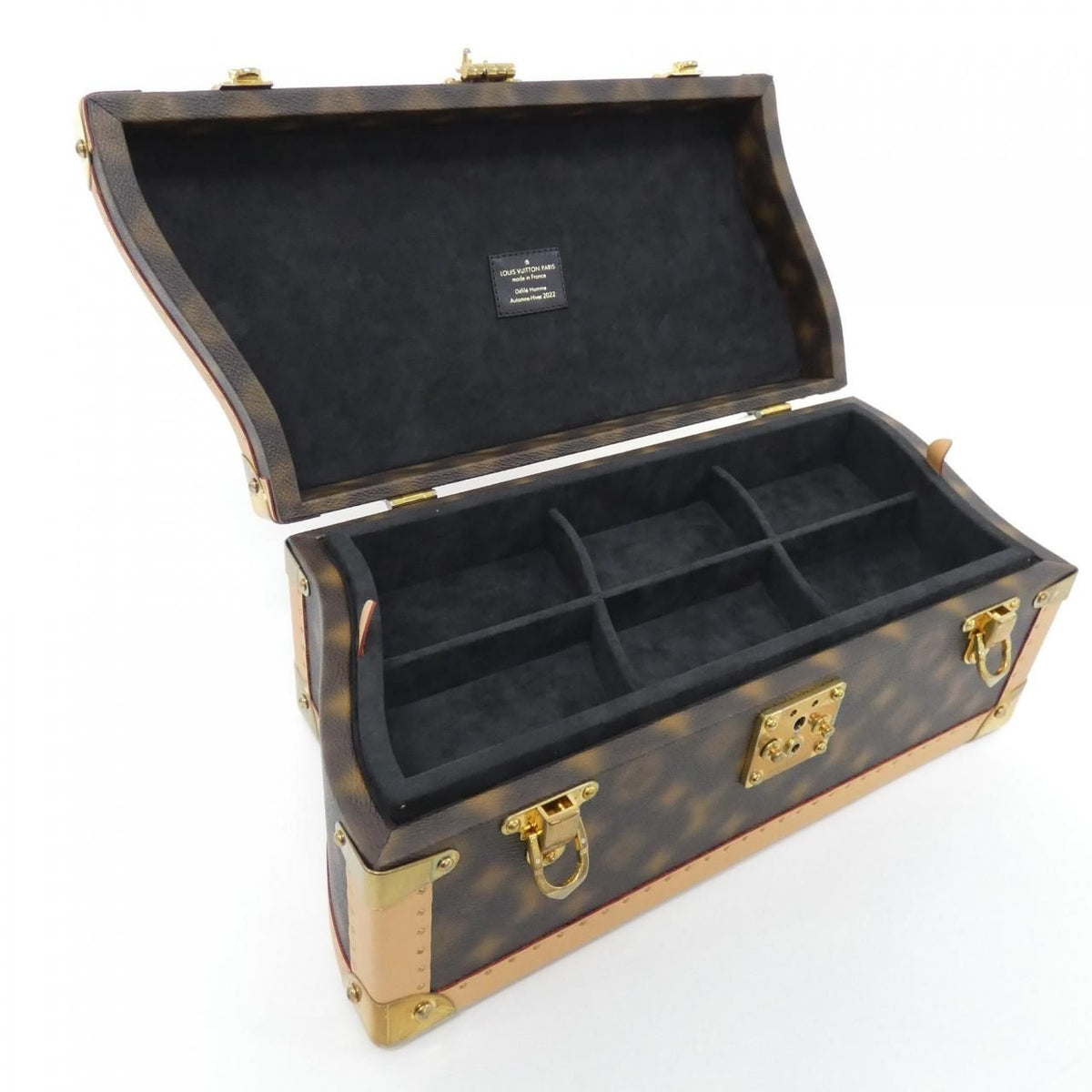 Louis Vuitton This Is Not Monogram Trunk Coffret Bag — view 6