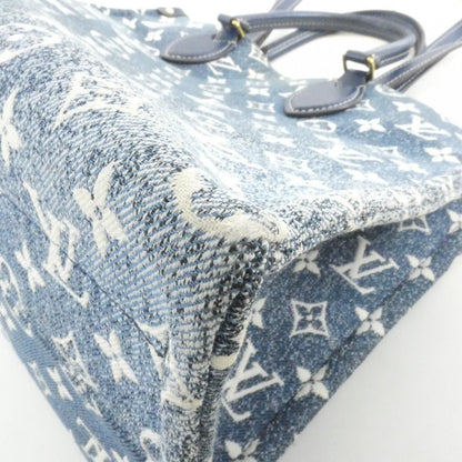 Louis Vuitton Monogram Jacquard Denim On The Go MM Bag — view 2