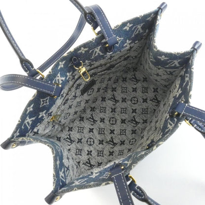 Louis Vuitton Monogram Jacquard Denim On The Go MM Bag — view 7