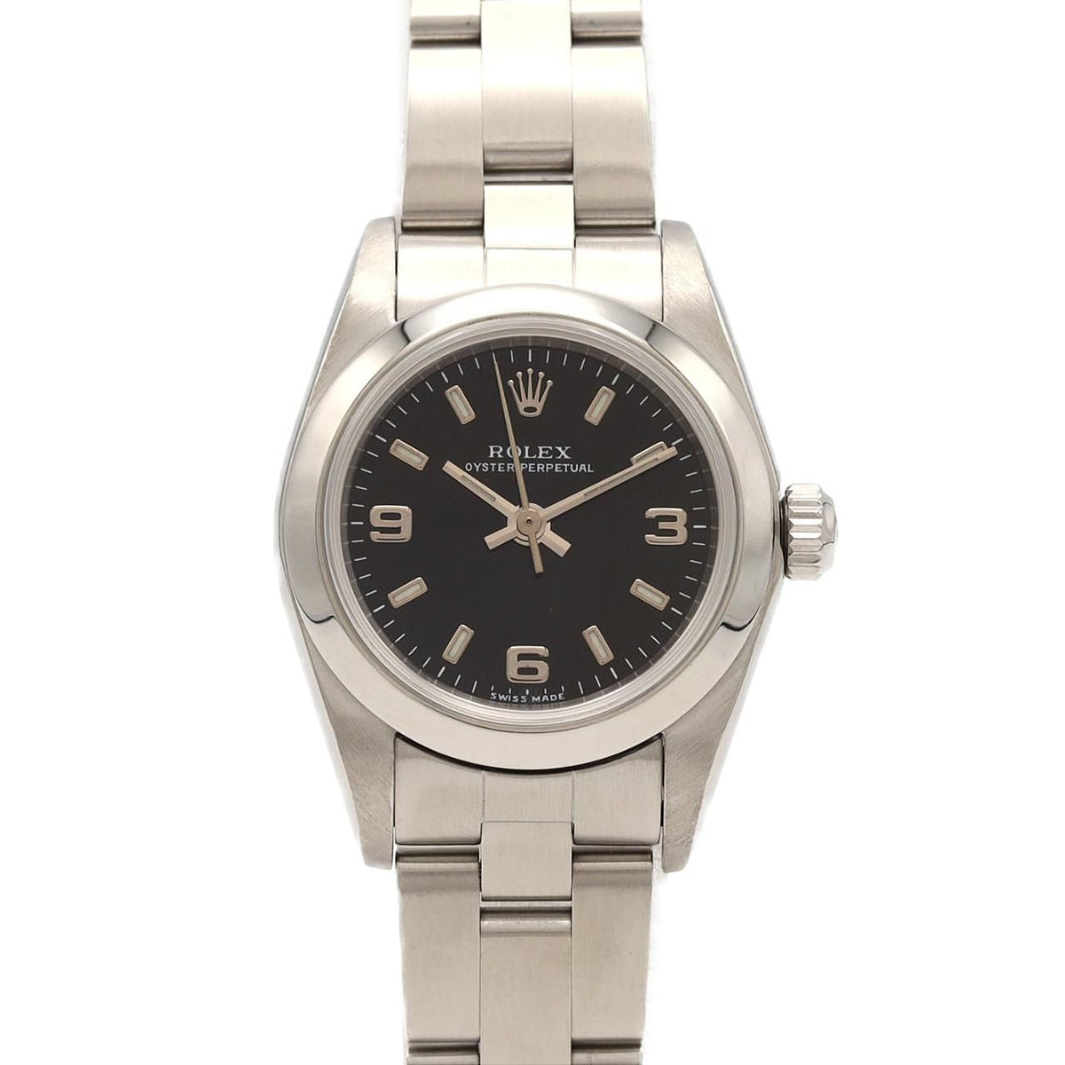 Rolex Oyster Perpetual SS Automatic Number Watch