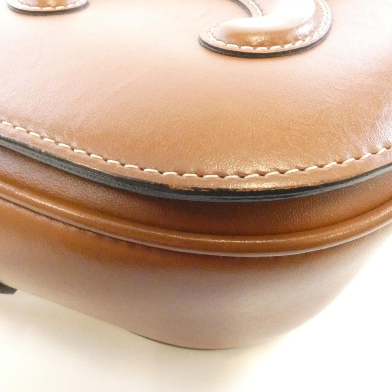 Celine Folco Cuir Triomphe Shoulder Bag — view 3