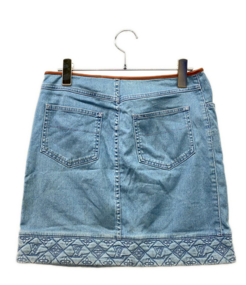 Louis Vuitton Denim Skirt 38 — view 2