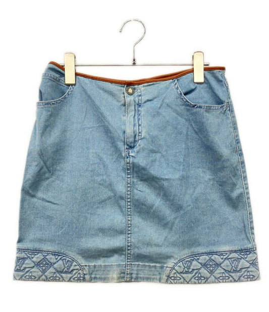 Louis Vuitton Denim Skirt 38