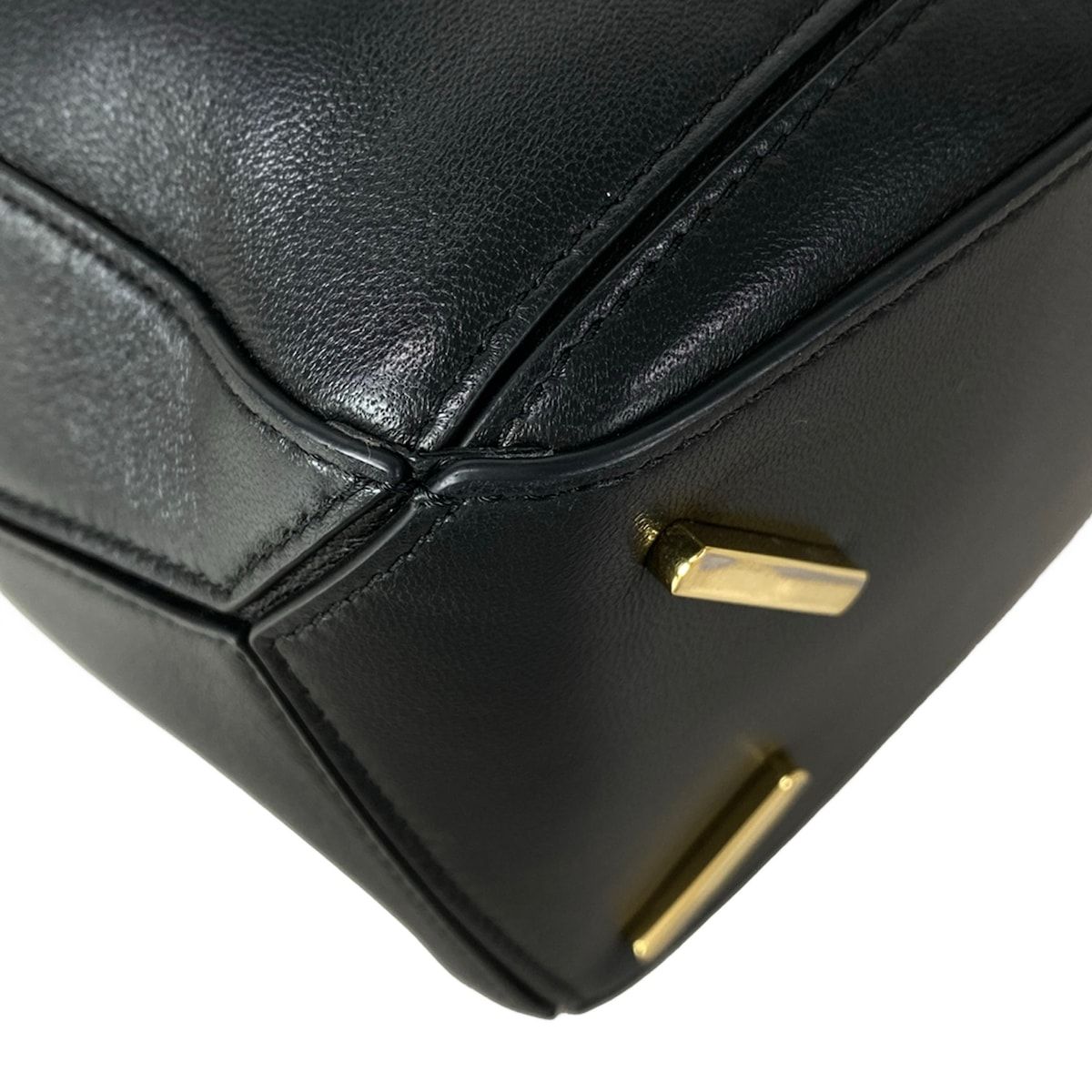 Loewe Handle Feather Light Puzzle Bag Small Black — view 7
