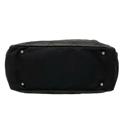 Chanel Tote Bag Paris Biarritz GM Black — view 5