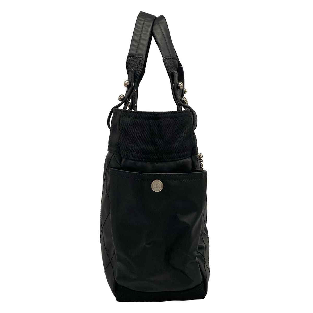 Chanel Tote Bag Paris Biarritz GM Black — view 2