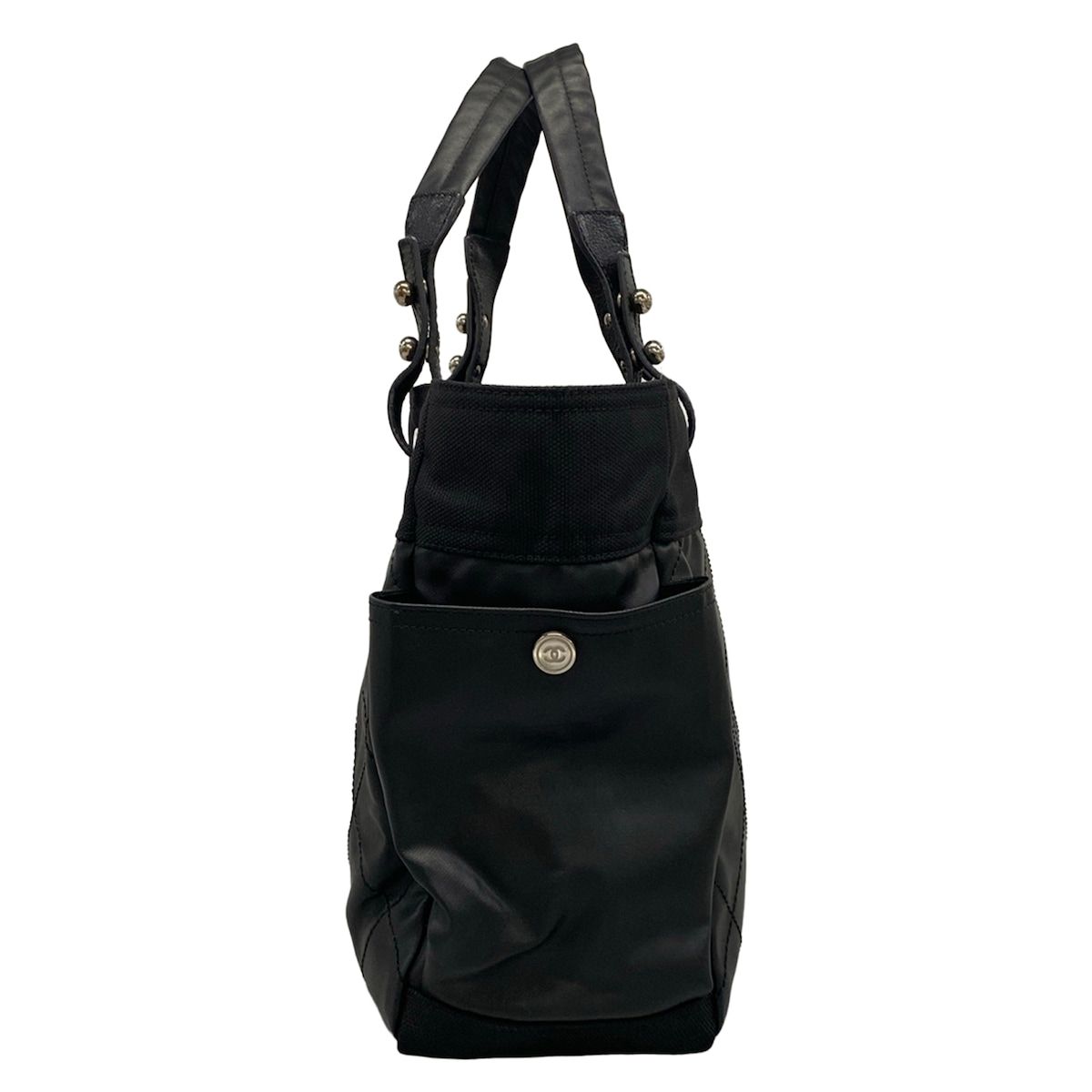 Chanel Tote Bag Paris Biarritz GM Black — view 4