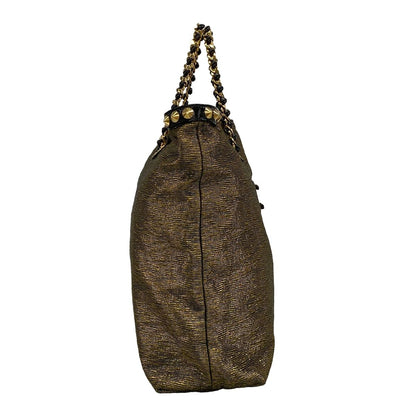 Louis Vuitton Tote Bag Collection Line Gold Black M Included — view 2