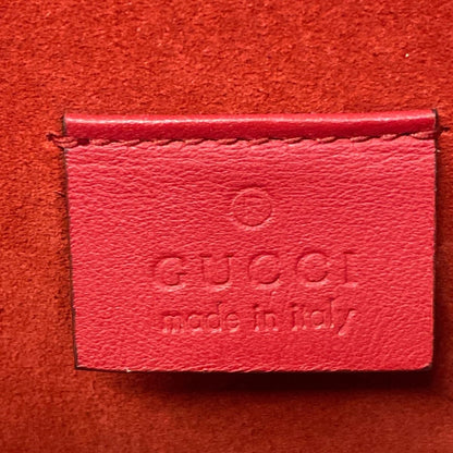 Gucci Shoulder Bag Dionysus Beige Dark Brown Red Chain — view 8