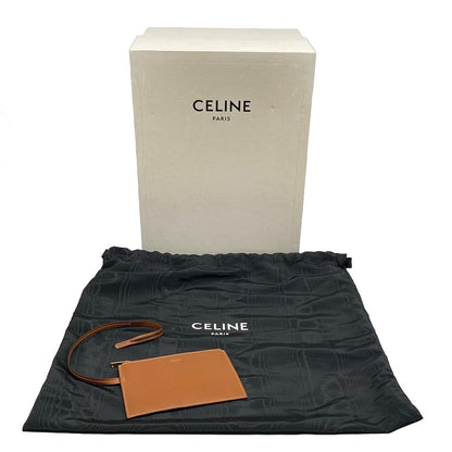 Celine Shoulder Bag Teen Supplement Classic Pannier Tan 2-Way Basket — view 8