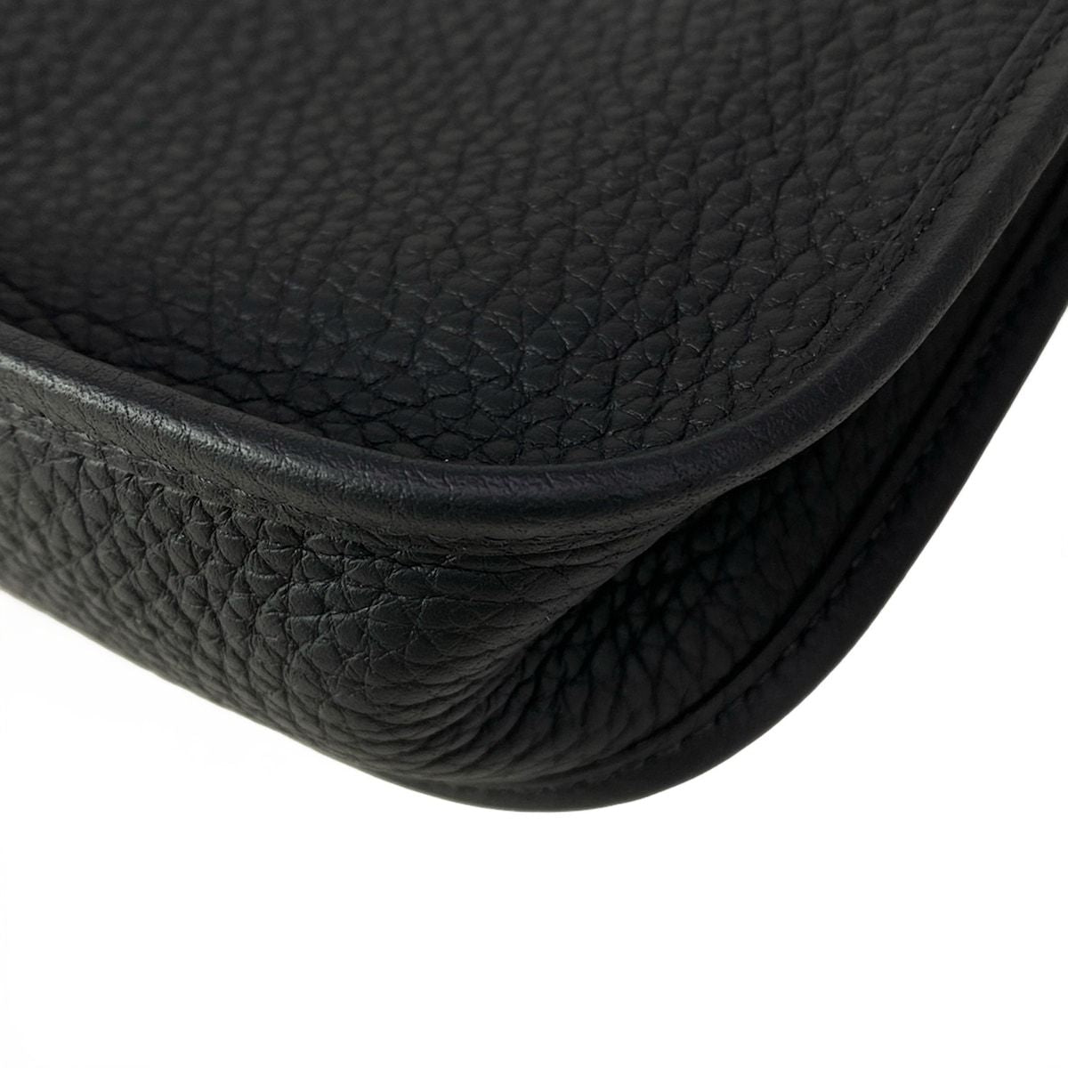 Hermes Shoulder Bag Evelyne TPM Amazon Black Gold — view 8