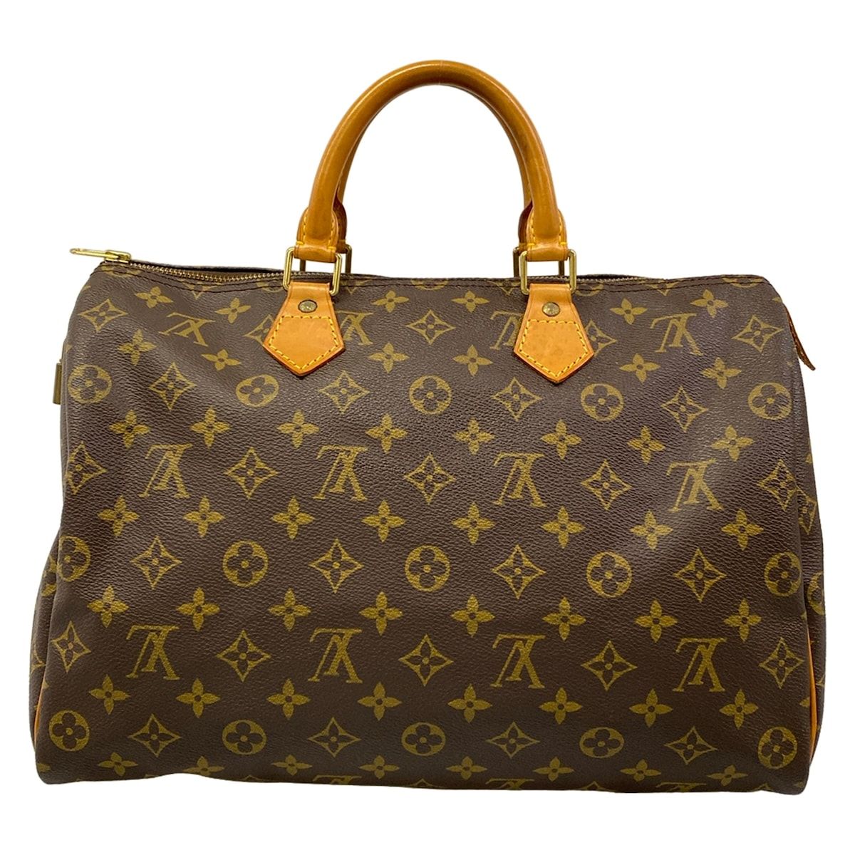 Louis Vuitton Handle Monogram Speedy 35 Handbag — view 3