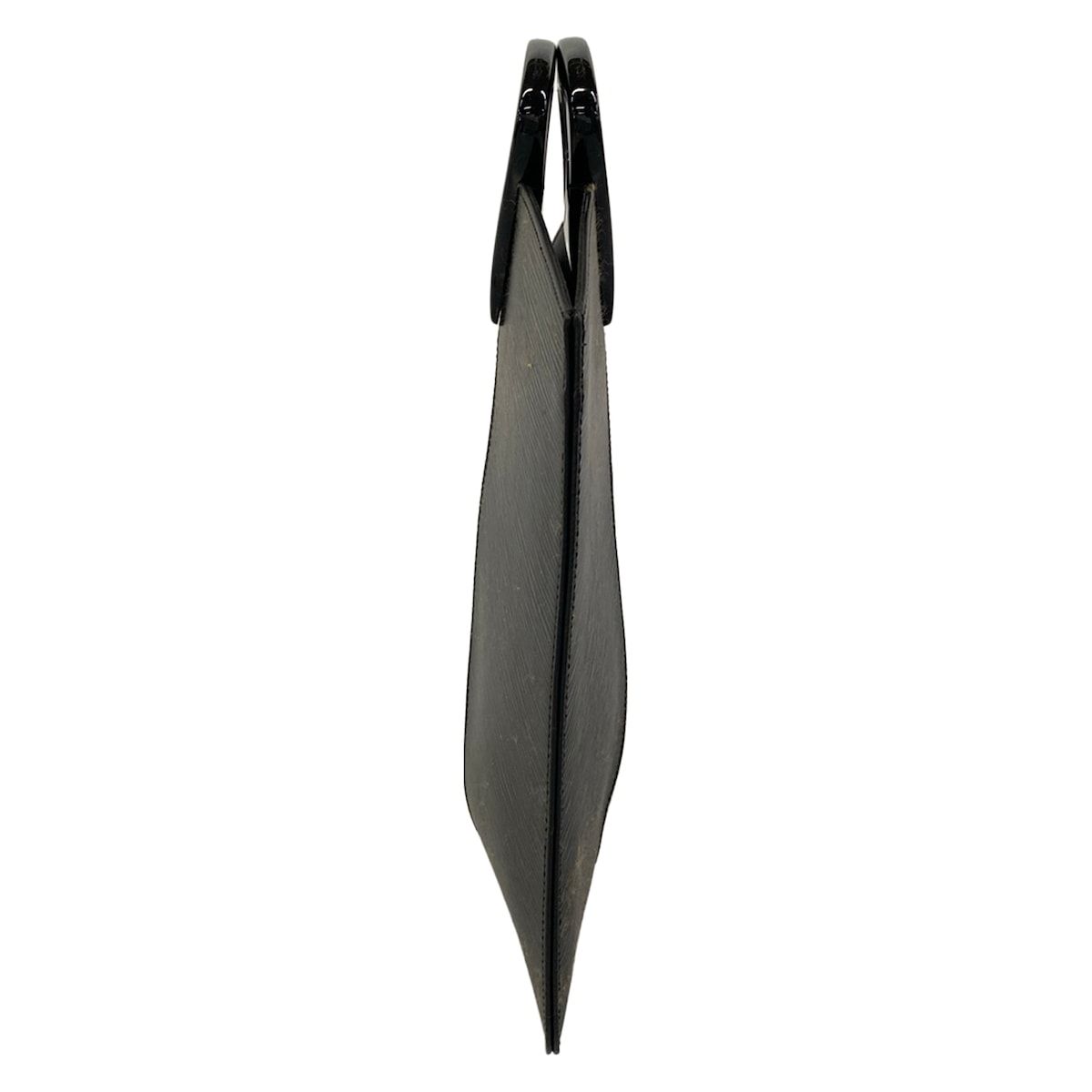Louis Vuitton Handle Epi Demilune Noir Leather Handbag — view 4
