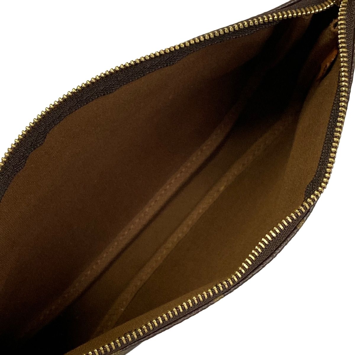 Louis Vuitton Handle Monogram Pochette Soir Handbag — view 7