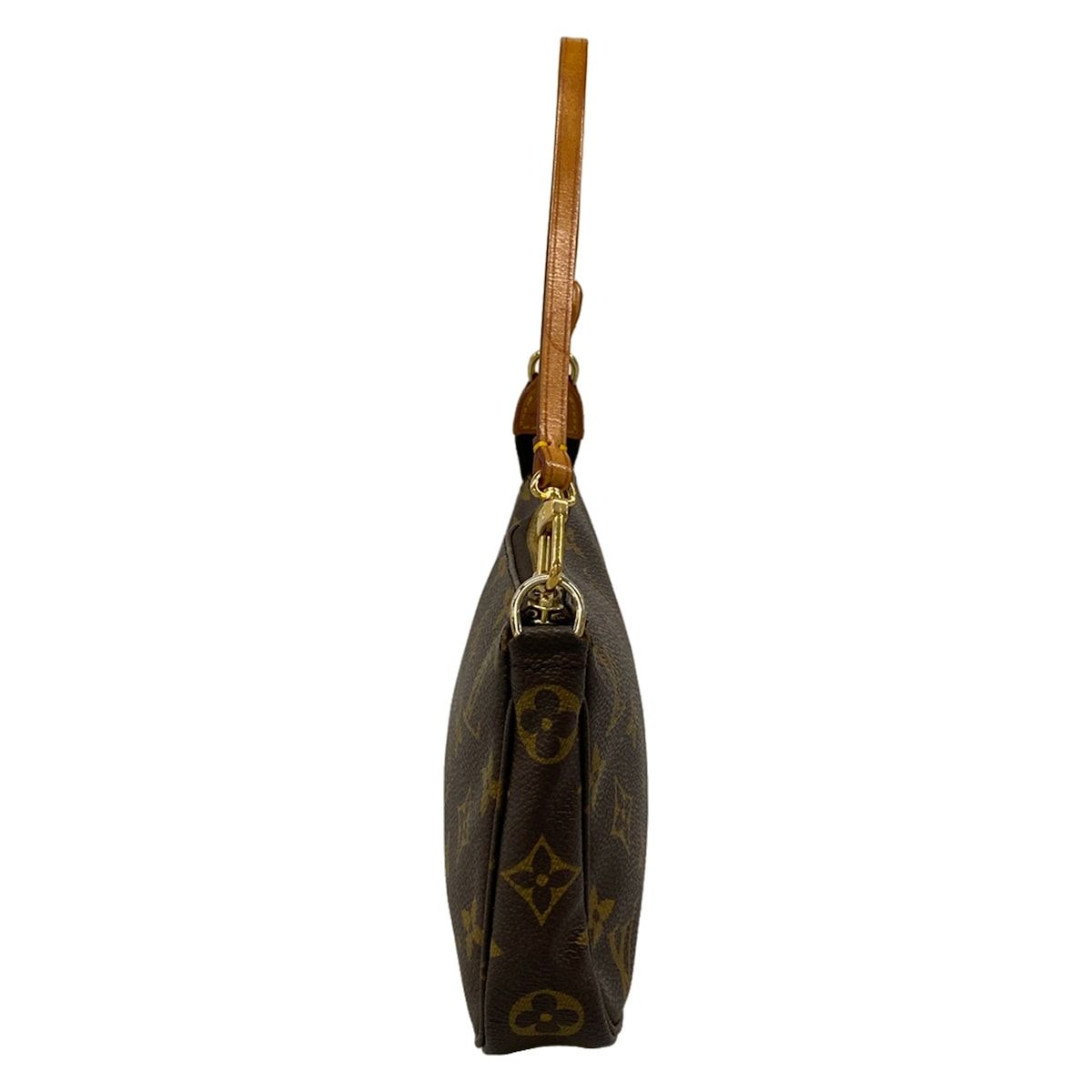 Louis Vuitton Handle Monogram Pochette Soir Handbag — view 2