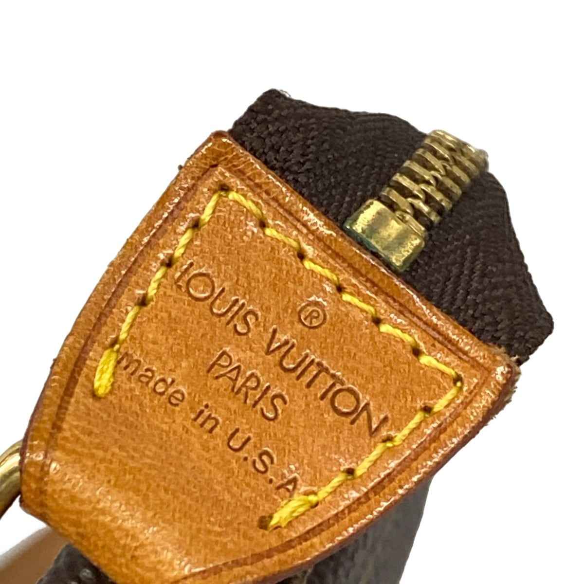 Louis Vuitton Handle Monogram Pochette Soir Handbag — view 8