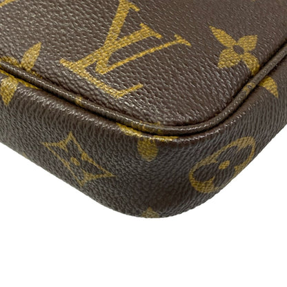 Louis Vuitton Handle Monogram Pochette Soir Handbag — view 6