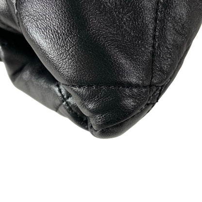 Chanel Shoulder Bag Quilted AS Black Metal Gold Lambskin — view 8