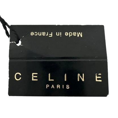 Celine Vintage Faux Pearl Plated Circle Logo Bracelet Gold — view 8