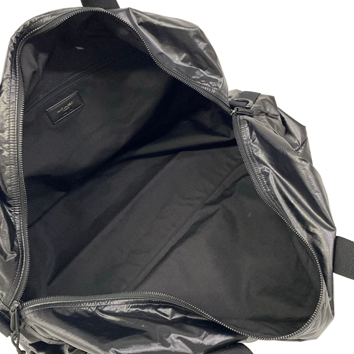 Saint Laurent Paris Boston Bag Noux Duffle Black — view 7