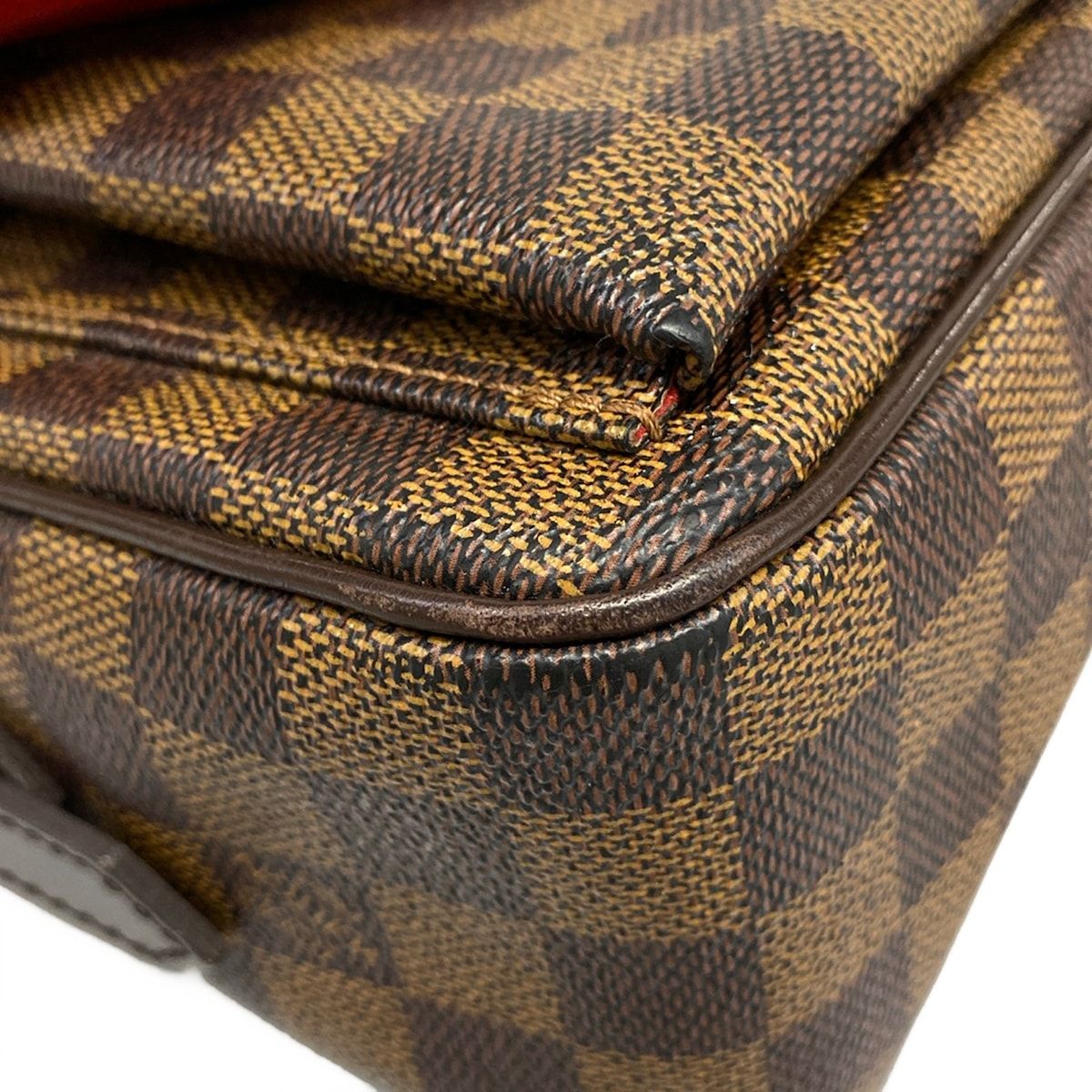 Louis Vuitton Shoulder Bag Damier Ravello GM Ebene — view 6