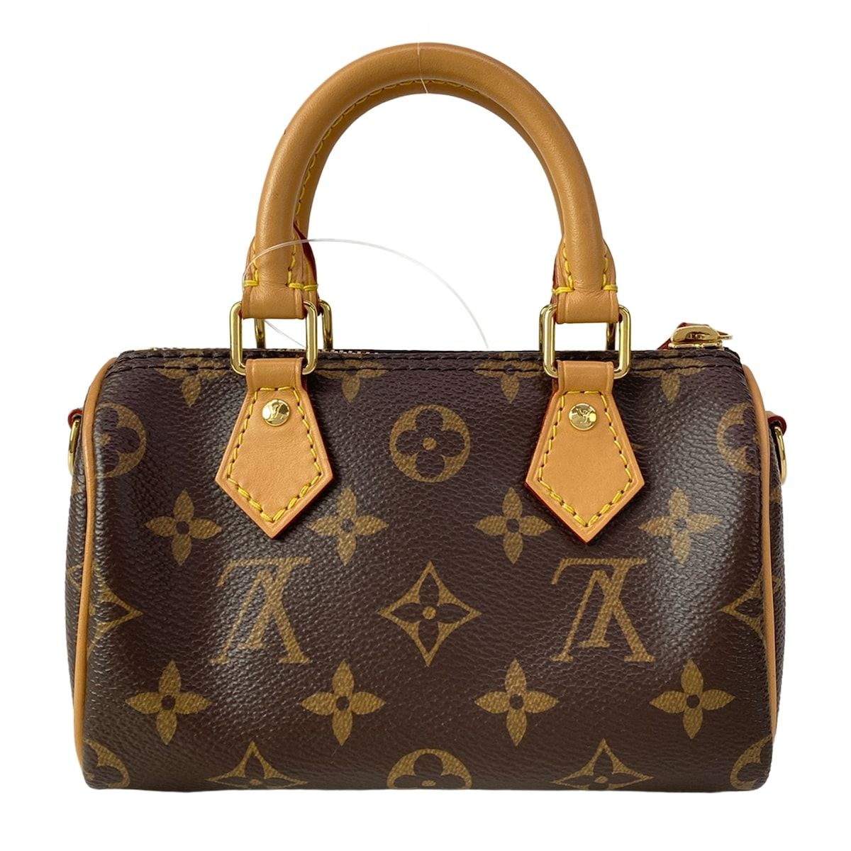 Louis Vuitton Handle Monogram Nano Speedy Handbag — view 3