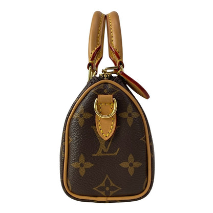 Louis Vuitton Handle Monogram Nano Speedy Handbag — view 2