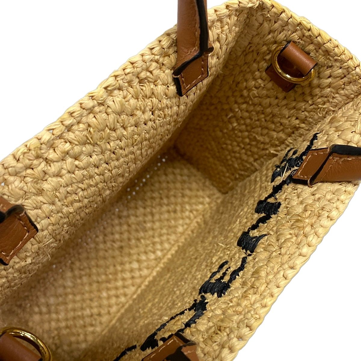 Loewe Handle Standard Beige Leather Handbag — view 7