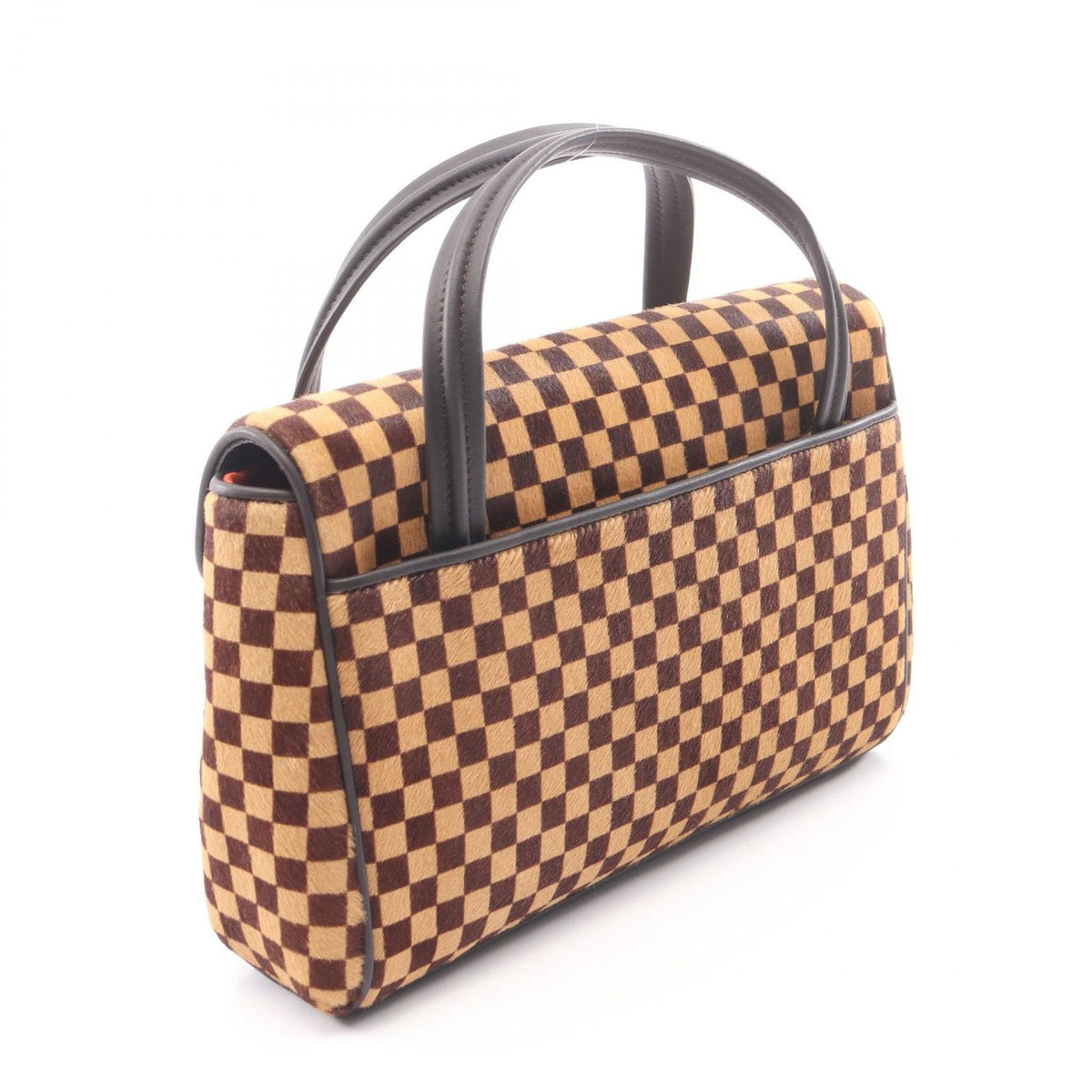 Louis Vuitton Handle Lion Damier Sauvage Leather Handbag — view 2