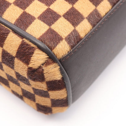 Louis Vuitton Handle Lion Damier Sauvage Leather Handbag — view 6