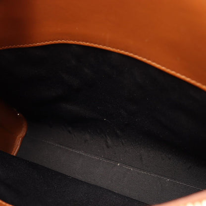Saint Laurent Paris Handle Classic Baby Sac de Jour 2-Way Ivory Brown Canvas — view 7