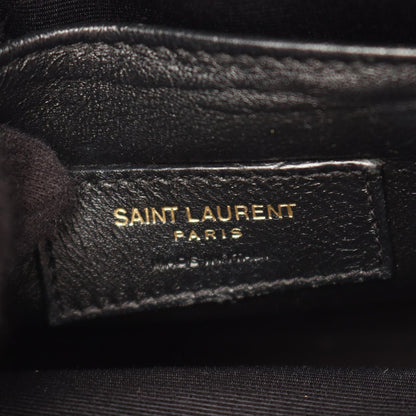 Saint Laurent Paris Handle Classic Baby Sac de Jour 2-Way Ivory Brown Canvas — view 4