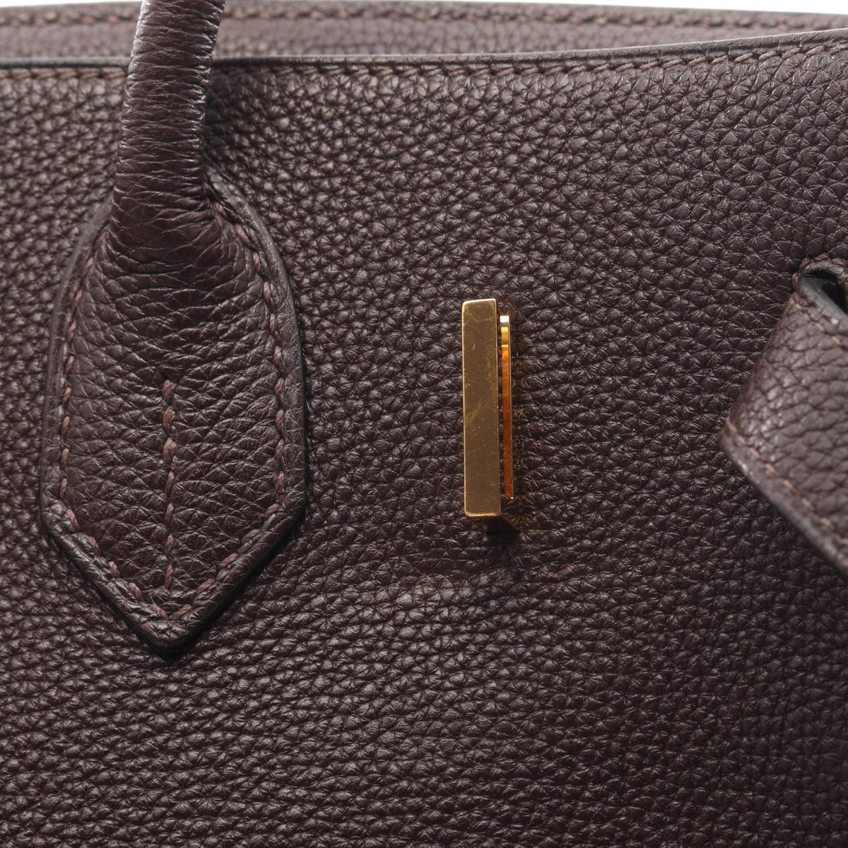 Hermes Birkin 30 Chocolat Handbag — view 8